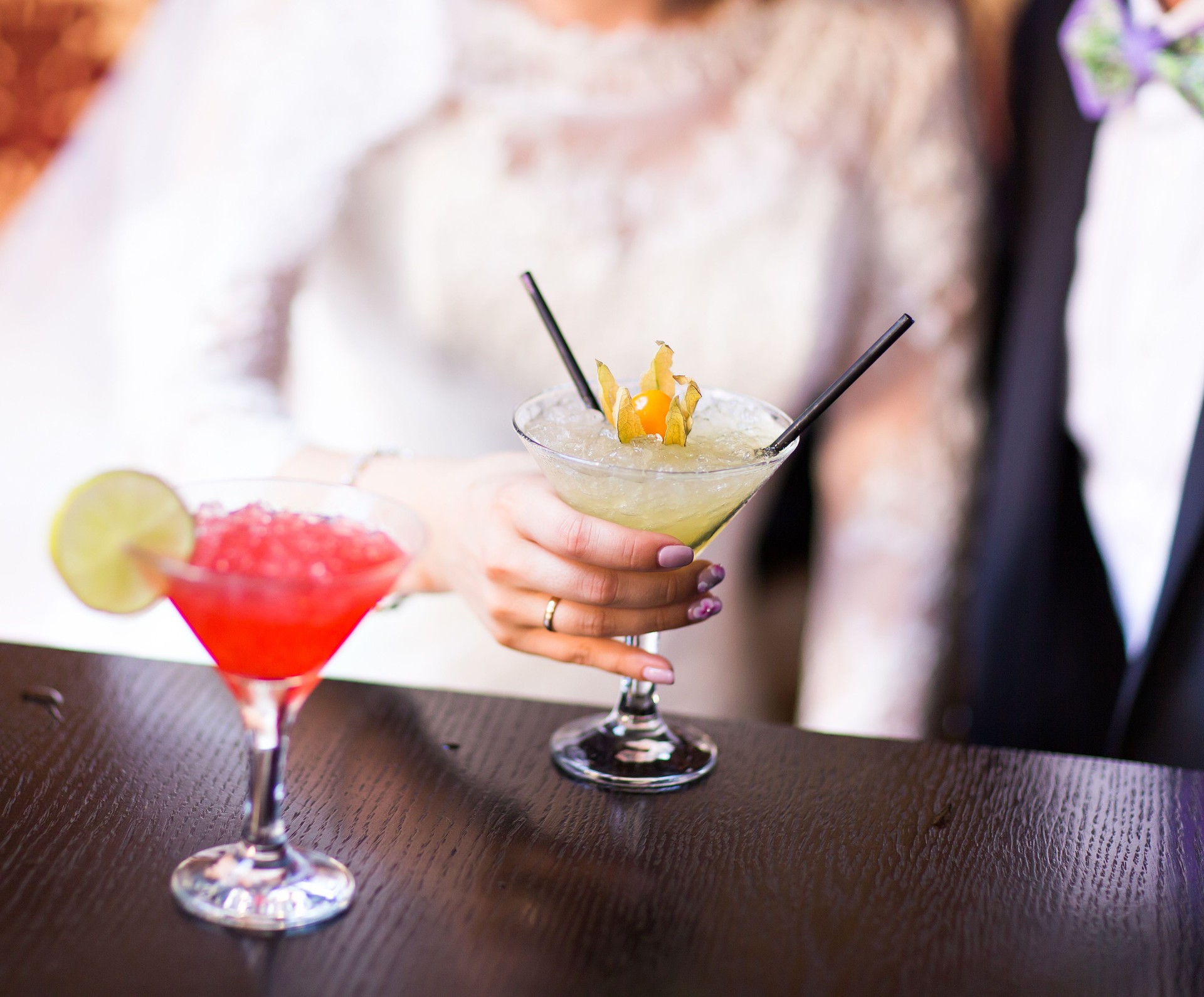 cocktails glasses